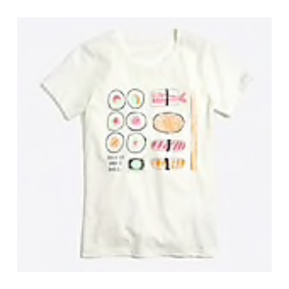J. Crew Collector Sushi Tee